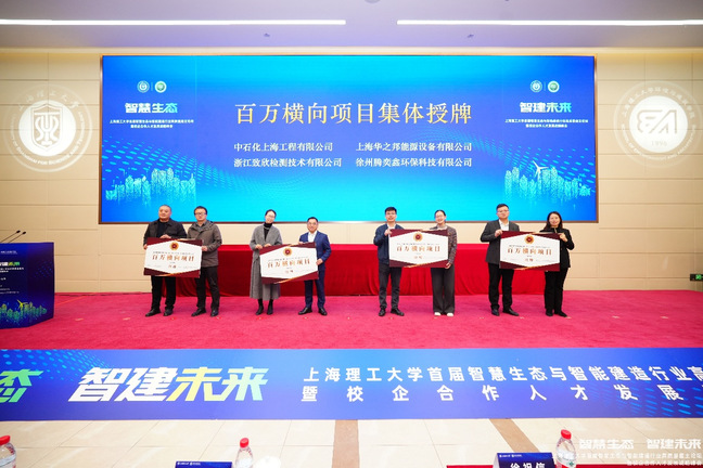 百萬橫向項(xiàng)目集體授牌