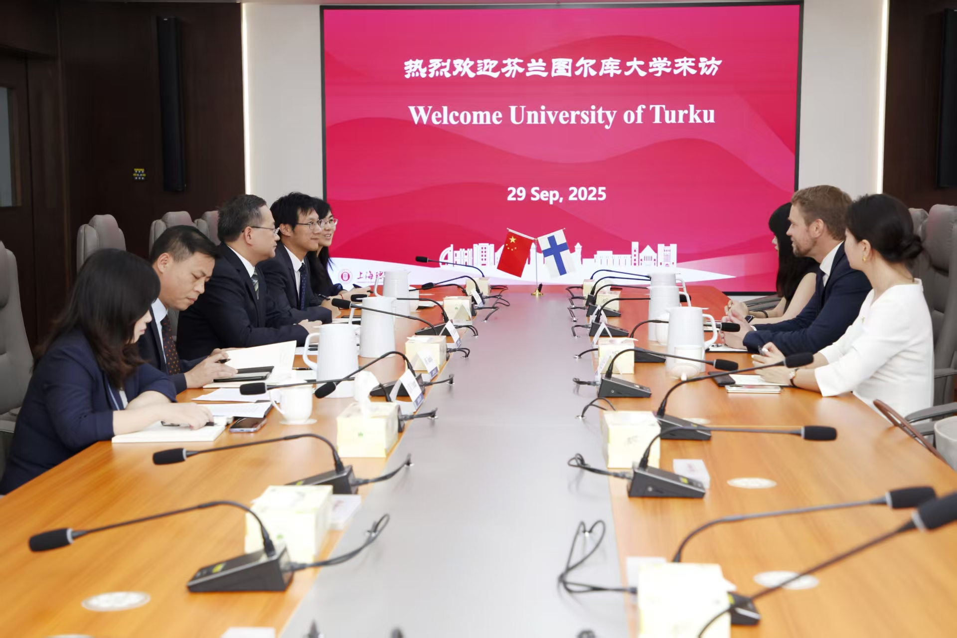 會(huì)談現(xiàn)場